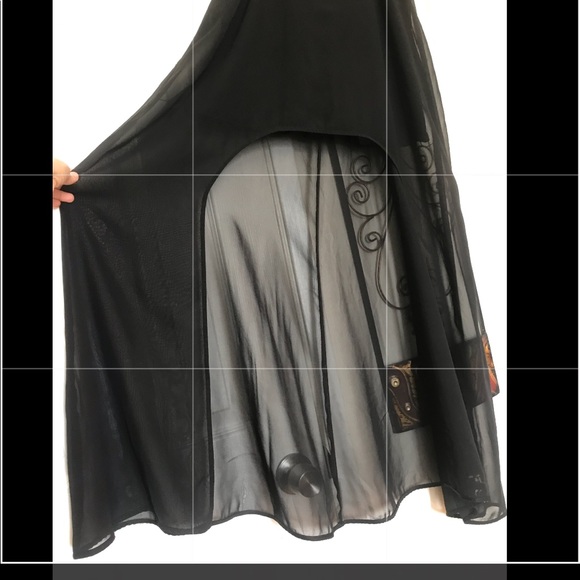 Maxi high low skirt - Picture 5 of 12